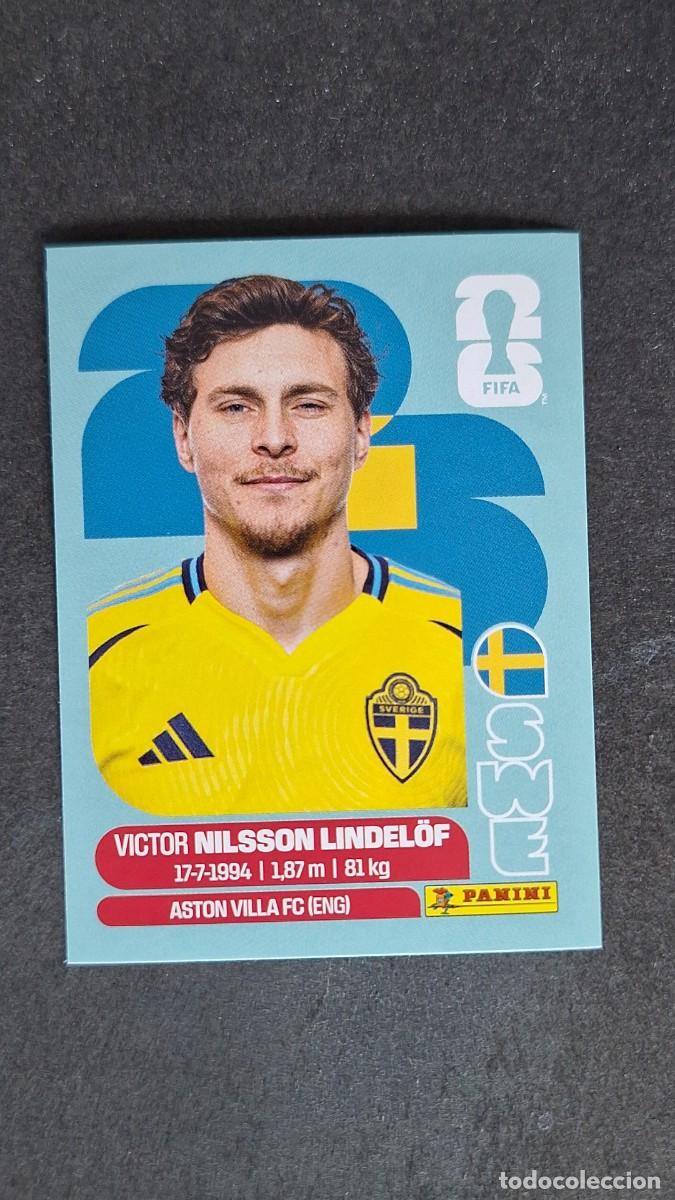 Cromos de F&uacute;tbol: L1 NILSSON LINDEL&Ouml;F SELECCION SUECIA 6 MUNDIAL FIFA WORLD CUP 2026 PANINI NUNCA PEGADO SIN PEGAR