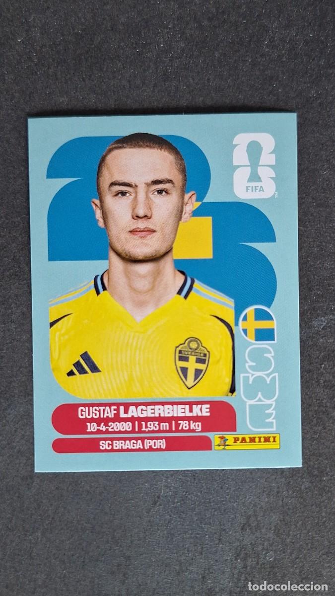 Cromos de F&uacute;tbol: L1 LAGERBIELKE SELECCION SUECIA 7 MUNDIAL FIFA WORLD CUP 2026 PANINI NUNCA PEGADO SIN PEGAR