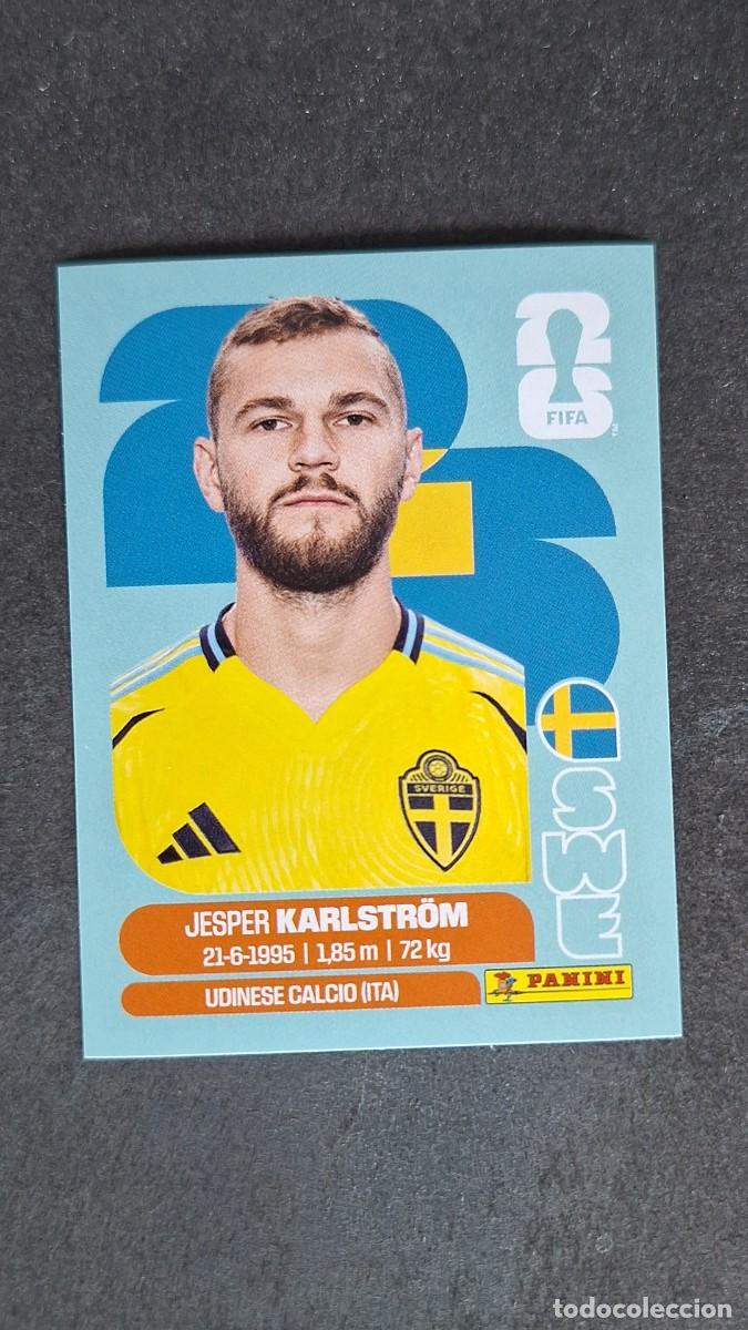 Cromos de F&uacute;tbol: L1 KARLSTR&Ouml;M SELECCION SUECIA 10 MUNDIAL FIFA WORLD CUP 2026 PANINI NUNCA PEGADO SIN PEGAR