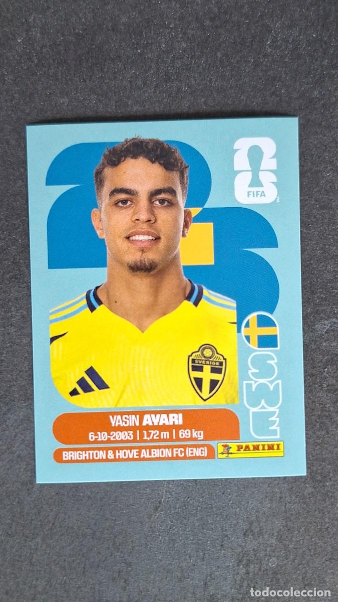 Cromos de F&uacute;tbol: L1 AYARI SELECCION SUECIA 11 MUNDIAL FIFA WORLD CUP 2026 PANINI NUNCA PEGADO SIN PEGAR