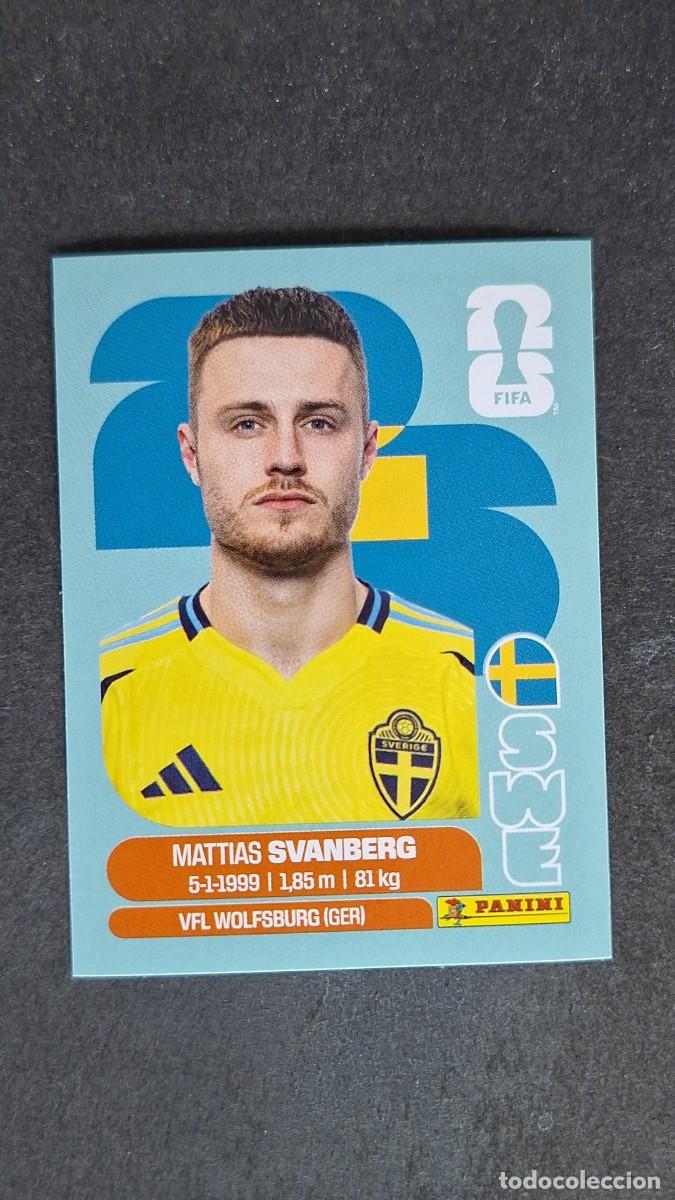 Cromos de F&uacute;tbol: L1 SVANBERG SELECCION SUECIA 12 MUNDIAL FIFA WORLD CUP 2026 PANINI NUNCA PEGADO SIN PEGAR
