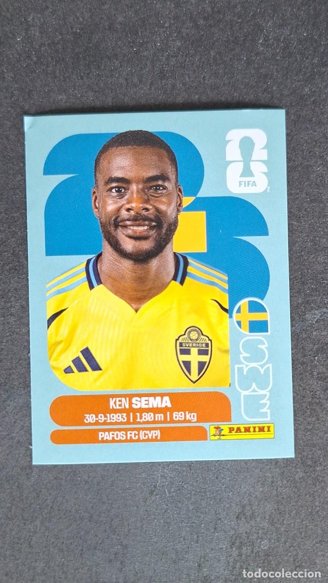 Cromos de F&uacute;tbol: L1 SEMA SELECCION SUECIA 15 MUNDIAL FIFA WORLD CUP 2026 PANINI NUNCA PEGADO SIN PEGAR