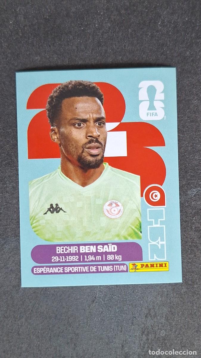 Cromos de F&uacute;tbol: L1 BEN SA&Iuml;D SELECCION TUNEZ 2 MUNDIAL FIFA WORLD CUP 2026 PANINI NUNCA PEGADO SIN PEGAR