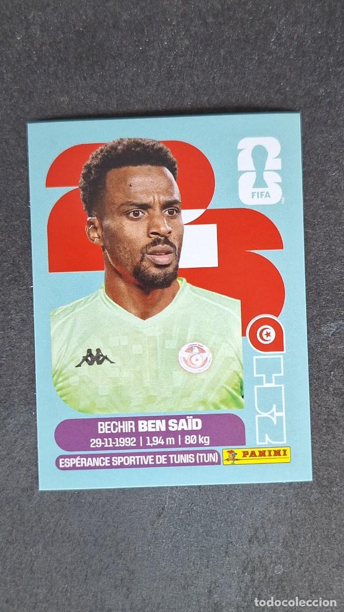 Cromos de F&uacute;tbol: L1 BEN SA&Iuml;D SELECCION TUNEZ 2 MUNDIAL FIFA WORLD CUP 2026 PANINI NUNCA PEGADO SIN PEGAR