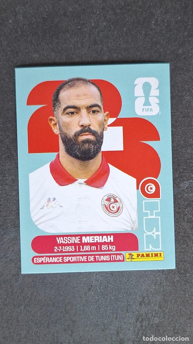 Cromos de F&uacute;tbol: L1 MERIAH SELECCION TUNEZ 6 MUNDIAL FIFA WORLD CUP 2026 PANINI NUNCA PEGADO SIN PEGAR