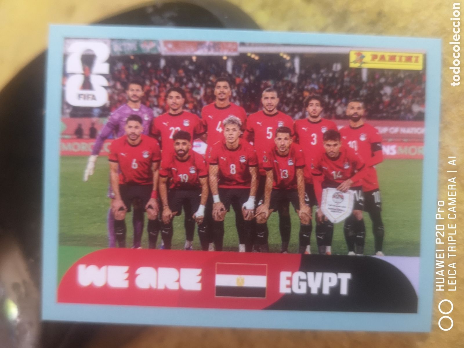Cromos de F&uacute;tbol: FIFA WORLD CUP MUNDIAL 2026 ALINEACI&Oacute;N EGIPTO - EGY 13