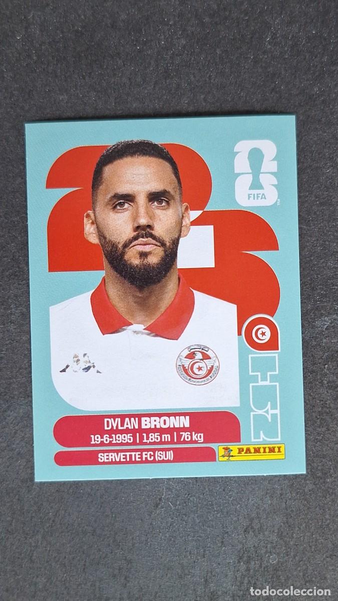 Cromos de F&uacute;tbol: L1 BRONN SELECCION TUNEZ 8 MUNDIAL FIFA WORLD CUP 2026 PANINI NUNCA PEGADO SIN PEGAR