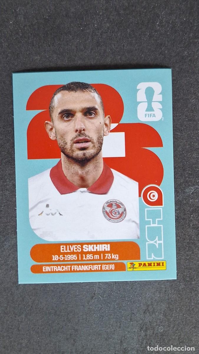 Cromos de F&uacute;tbol: L1 SKHIRI SELECCION TUNEZ 9 MUNDIAL FIFA WORLD CUP 2026 PANINI NUNCA PEGADO SIN PEGAR
