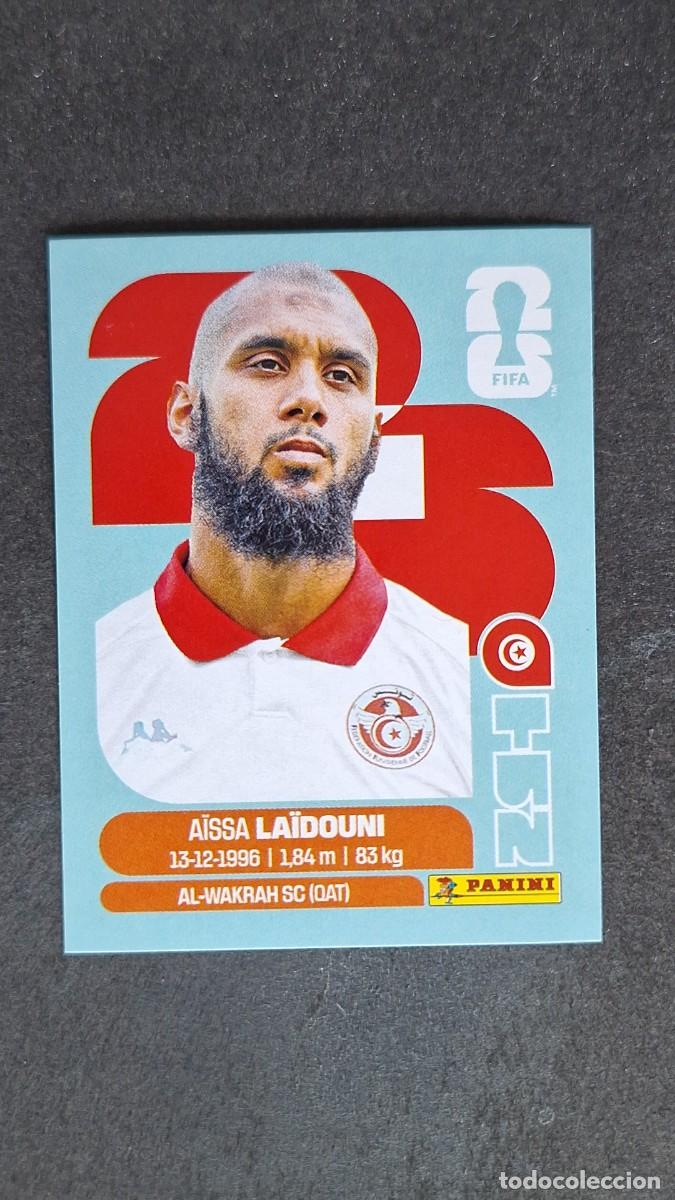 Cromos de F&uacute;tbol: L1 LA&Iuml;DOUNI SELECCION TUNEZ 10 MUNDIAL FIFA WORLD CUP 2026 PANINI NUNCA PEGADO SIN PEGAR