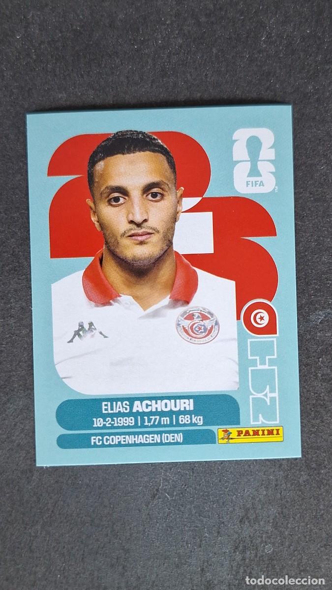 Fu&szlig;ball-Sticker: L1 ACHOURI SELECCION TUNEZ 15 MUNDIAL FIFA WORLD CUP 2026 PANINI NUNCA PEGADO SIN PEGAR
