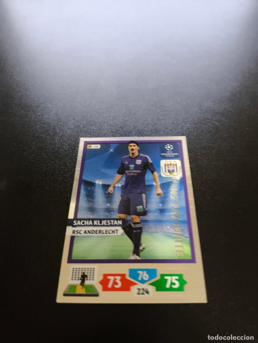 Fu&szlig;ball-Sticker: Kljestan Anderlecht Fans' Favourite PANINI ADRENALYN UEFA CHAMPIONS LEAGUE 2013 2014 13 14