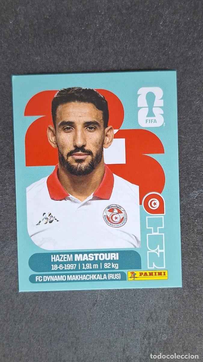 Fu&szlig;ball-Sticker: L1 MASTOURI SELECCION TUNEZ 17 MUNDIAL FIFA WORLD CUP 2026 PANINI NUNCA PEGADO SIN PEGAR