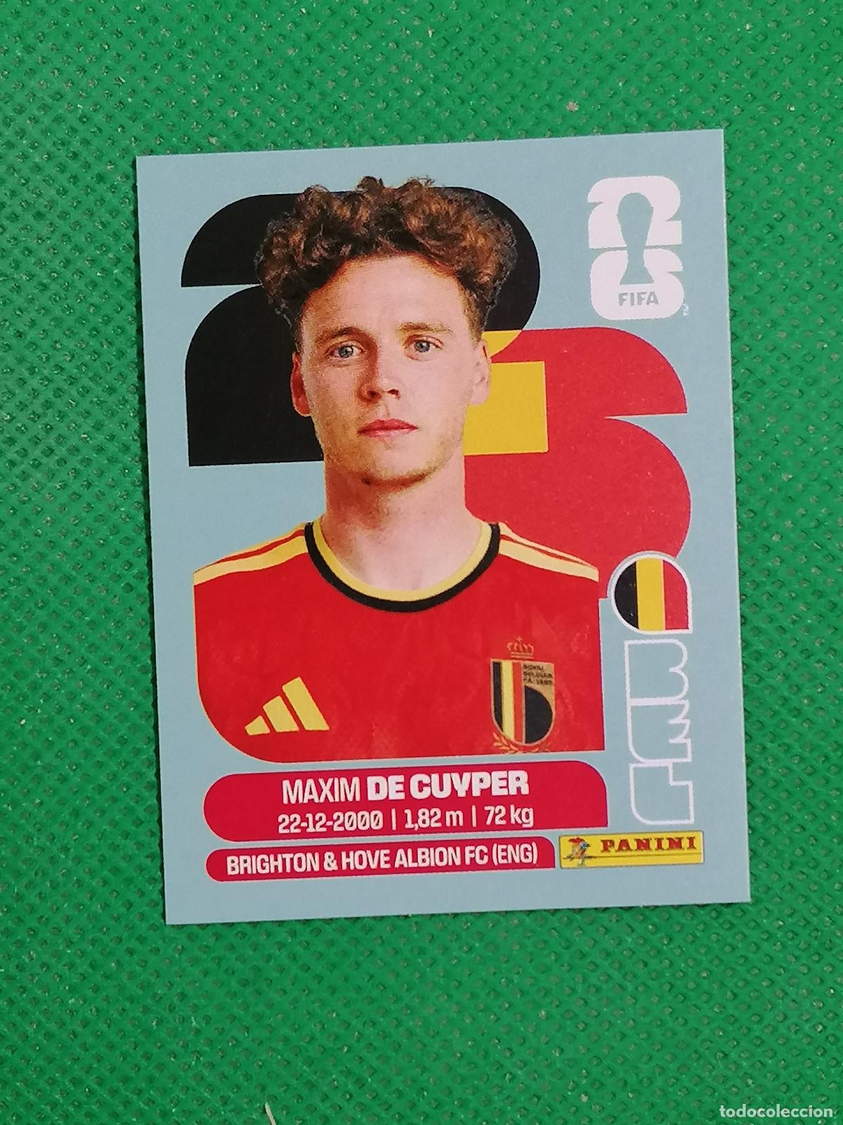 Fu&szlig;ball-Sticker: BEL 7 BEL7 MAXIM DE CUYPER BELGICA ⚽ PANINI FIFA MUNDIAL WORLD CUP 26 2026 STICKER ⚽