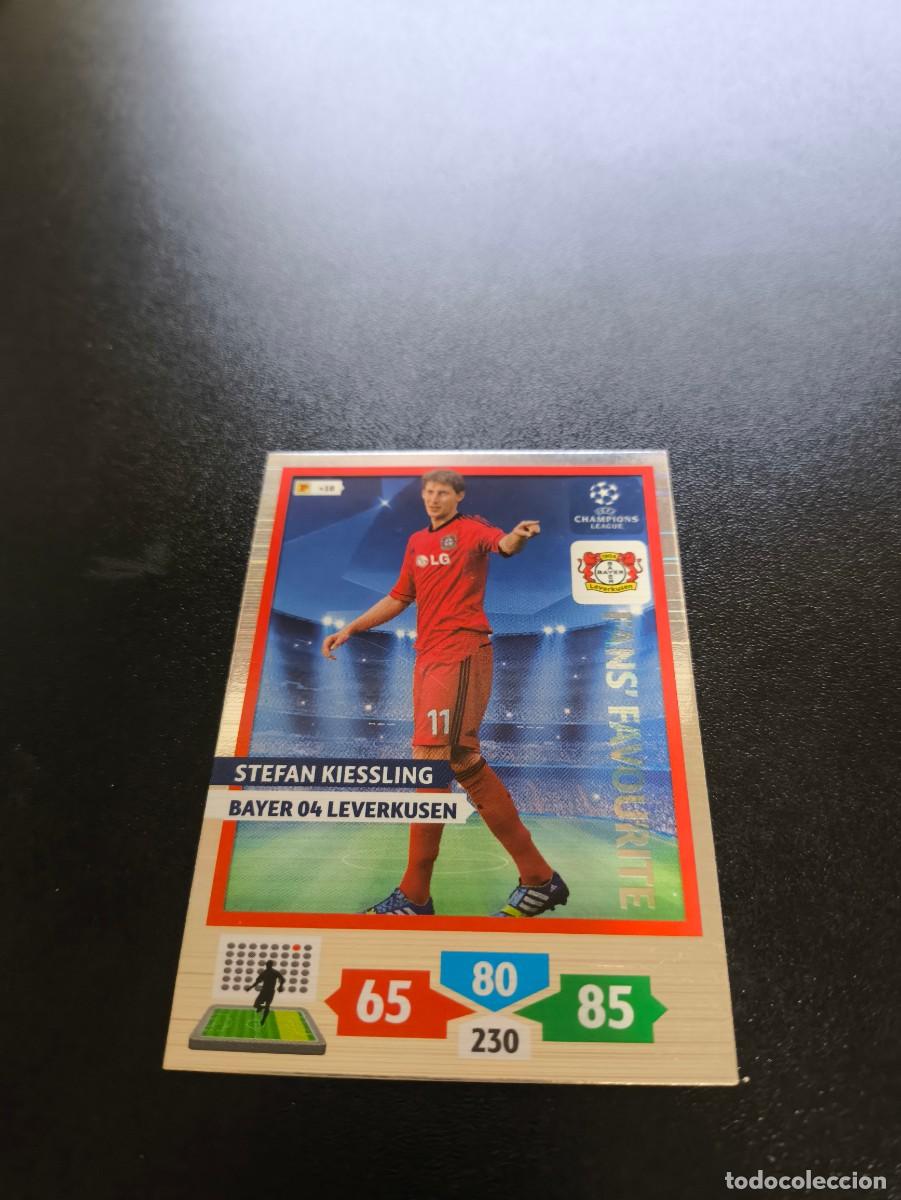 Cromos de F&uacute;tbol: Kiessling Bayer 04 Leverkusen Fans' Favourite PANINI ADRENALYN UEFA CHAMPIONS LEAGUE 2013 2014 13 14