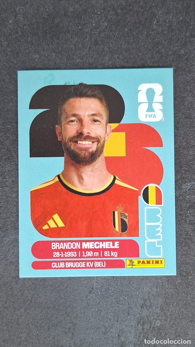 Cromos de F&uacute;tbol: L1 MECHELE SELECCION BELGICA 6 MUNDIAL FIFA WORLD CUP 2026 PANINI NUNCA PEGADO SIN PEGAR