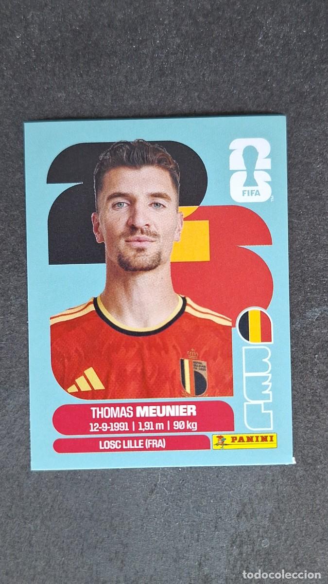 Cromos de F&uacute;tbol: L1 MEUNIER SELECCION BELGICA 8 MUNDIAL FIFA WORLD CUP 2026 PANINI NUNCA PEGADO SIN PEGAR