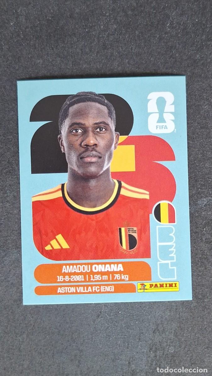 Cromos de F&uacute;tbol: L1 ONANA SELECCION BELGICA 10 MUNDIAL FIFA WORLD CUP 2026 PANINI NUNCA PEGADO SIN PEGAR