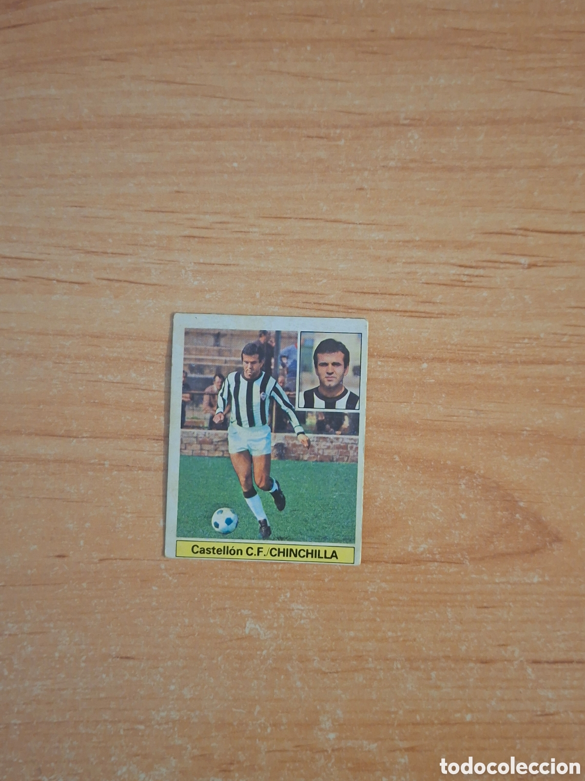 Fu&szlig;ball-Sticker: Este 81 82 chinchilla Castell&oacute;n baja despegado ver fotos