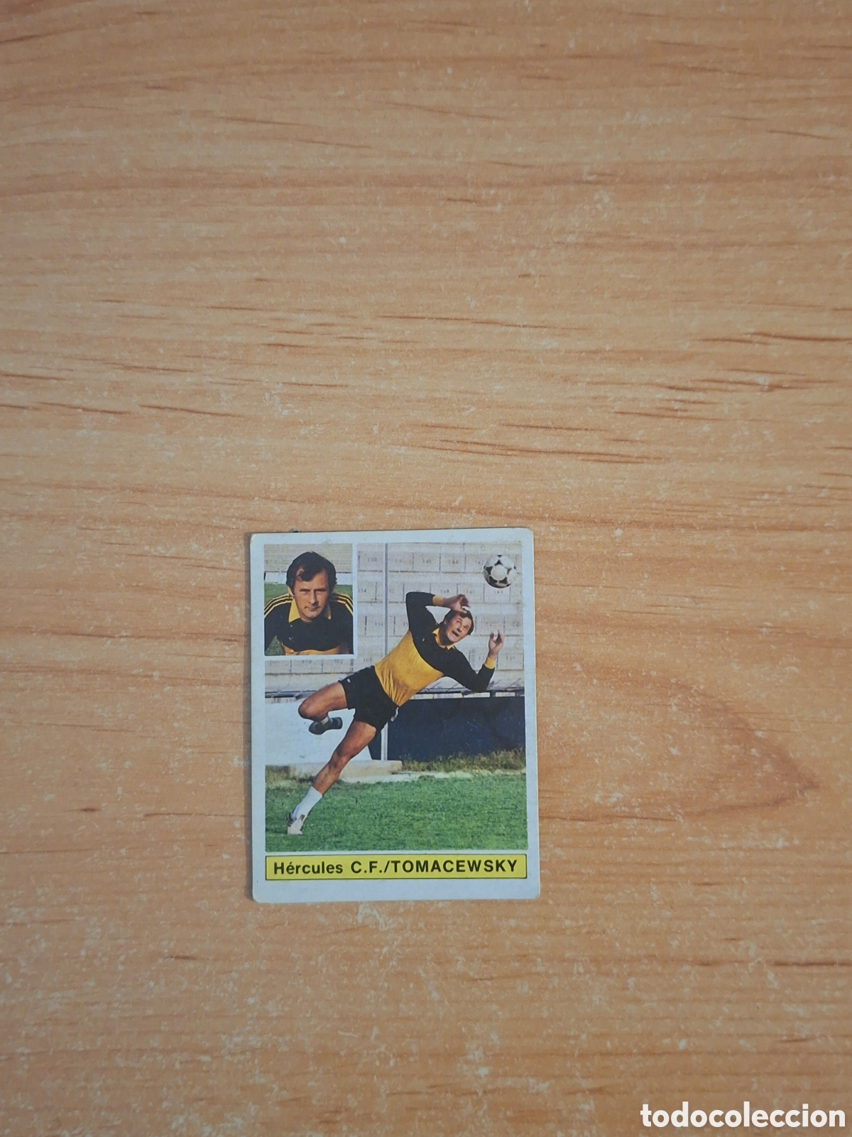 Fu&szlig;ball-Sticker: Este 81 82 tomacewsky h&eacute;rcules coloca despegado ver fotos