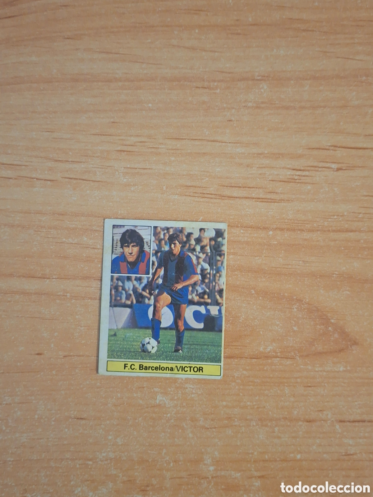 Fu&szlig;ball-Sticker: Este 81 82 victor Barcelona pintado 1 fichaje despegado ver fotos