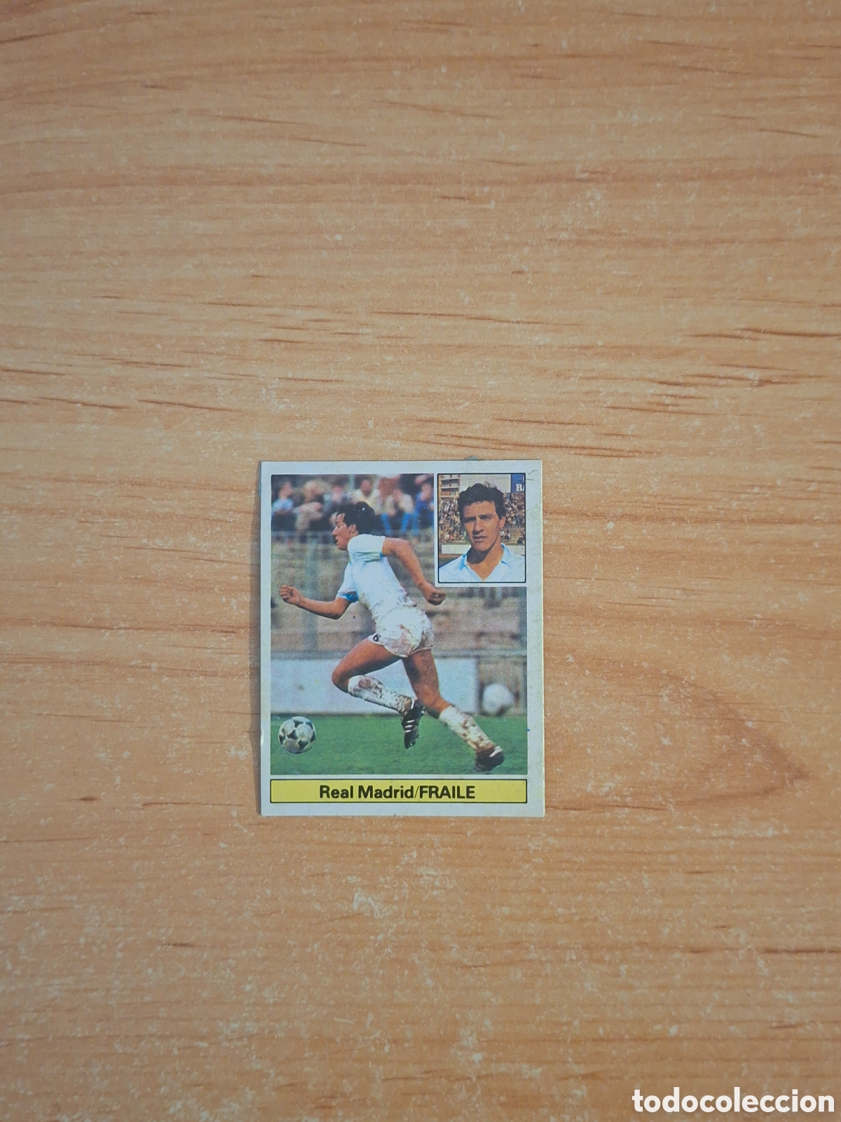 Fu&szlig;ball-Sticker: Este 81 82 fraile Madrid pintado 10 fichaje despegado ver fotos
