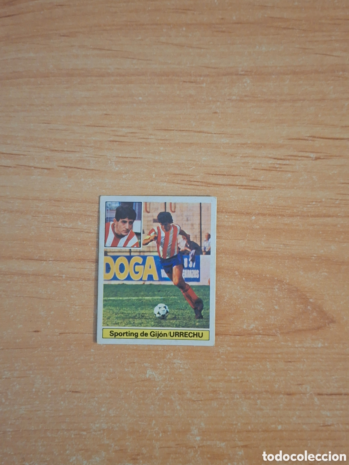 Fu&szlig;ball-Sticker: Este 81 82 urrechu gijon pintado 11 fichaje despegado ver fotos