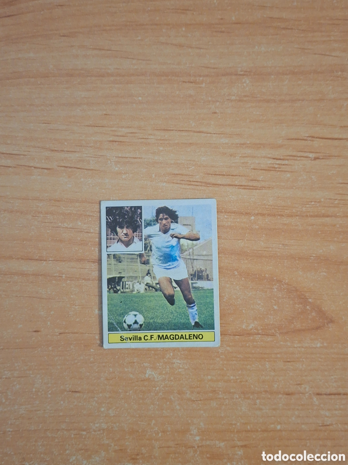 Fu&szlig;ball-Sticker: Este 81 82 magdaleno Sevilla pintado 13 fichaje despegado ver fotos