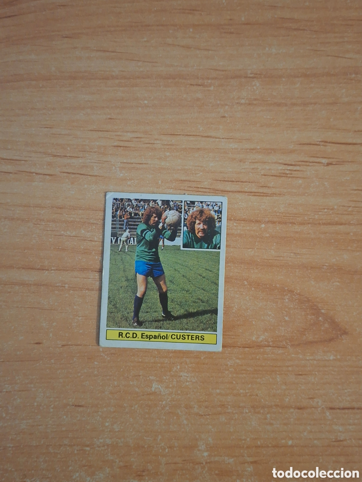 Fu&szlig;ball-Sticker: Este 81 82 custer espa&ntilde;ol 27 fichaje despegado ver fotos