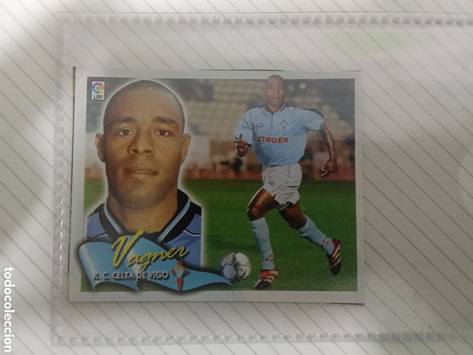 Cartes &agrave; collectionner de Football: VAGNER CELTA DE VIGO COLOCA LIGA ESTE 2000 2001 00- 01 DESPEGADO