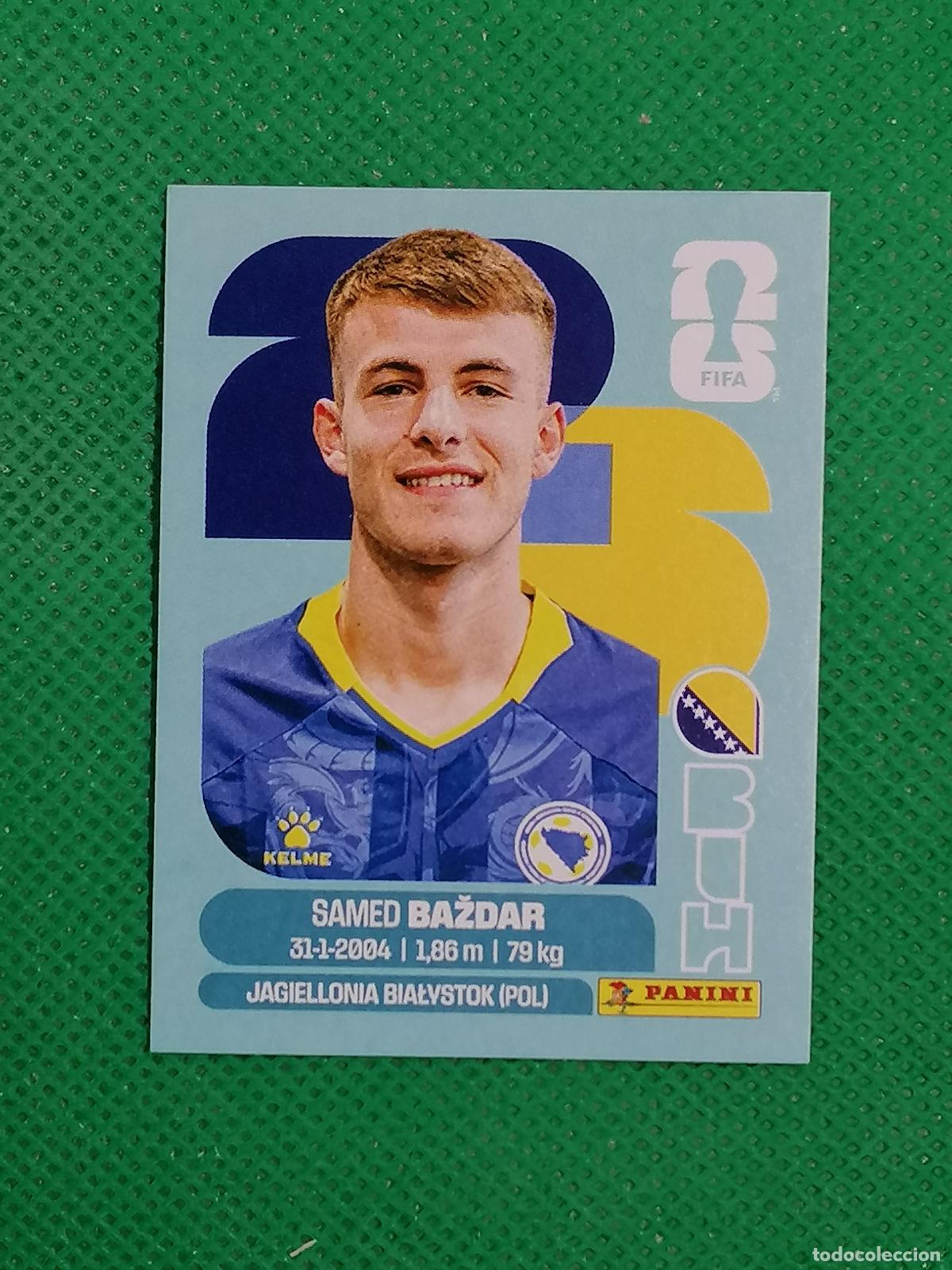 Cromos de F&uacute;tbol: BIH 19 BIH19 SAMED BAZDAR BOSNIA HERZEGOVINA ⚽ PANINI FIFA MUNDIAL WORLD CUP 26 2026 STICKER ⚽