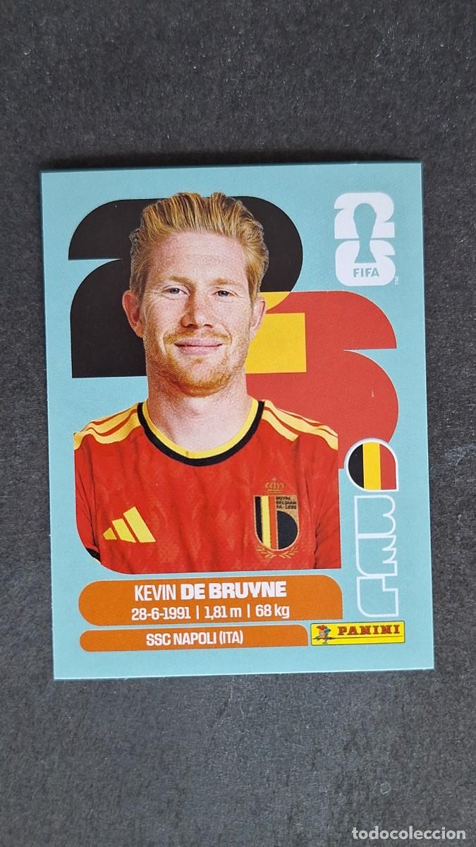 Cromos de F&uacute;tbol: L1 DE BRUYNE SELECCION BELGICA 15 MUNDIAL FIFA WORLD CUP 2026 PANINI NUNCA PEGADO SIN PEGAR