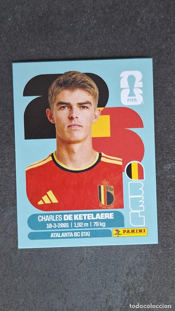 Cromos de F&uacute;tbol: L1 DE KETELAERE SELECCION BELGICA 17 MUNDIAL FIFA WORLD CUP 2026 PANINI NUNCA PEGADO SIN PEGAR