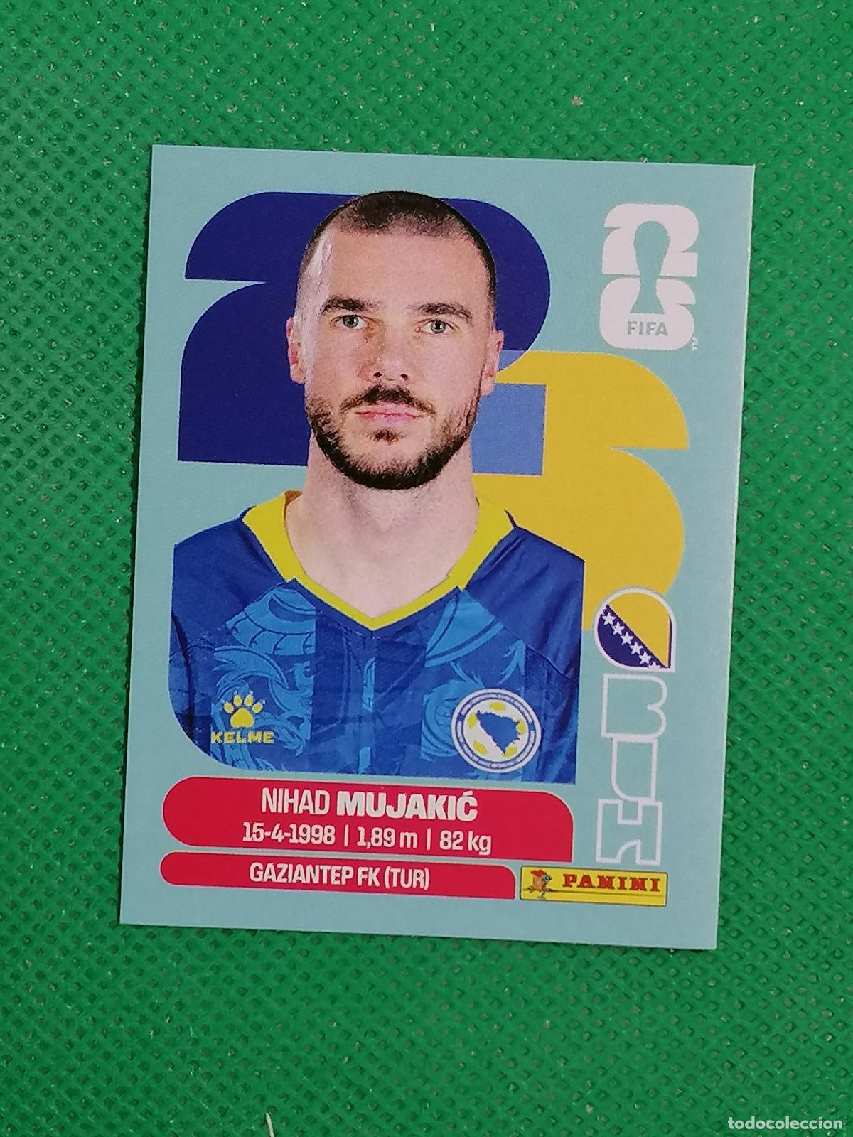 Cromos de F&uacute;tbol: BIH 6 BIH6 NIHAD MUJAKIC BOSNIA HERZEGOVINA ⚽ PANINI FIFA MUNDIAL WORLD CUP 26 2026 STICKER ⚽