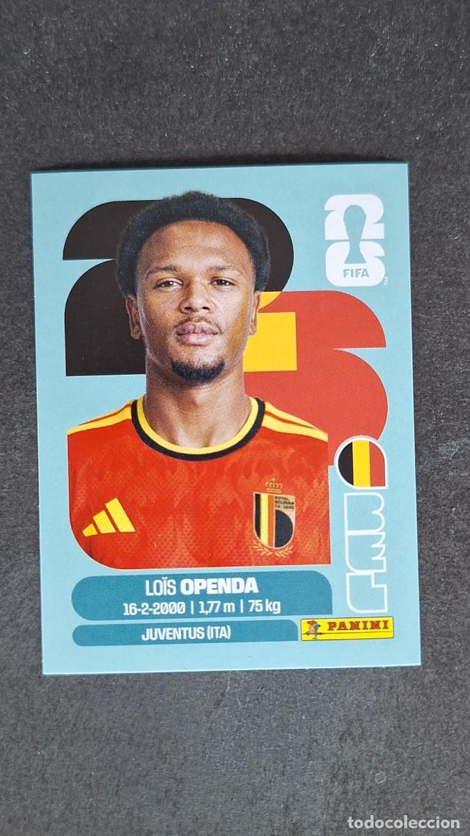 Cromos de F&uacute;tbol: L1 OPENDA SELECCION BELGICA 19 MUNDIAL FIFA WORLD CUP 2026 PANINI NUNCA PEGADO SIN PEGAR