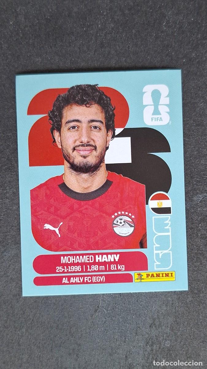 Cromos de F&uacute;tbol: L1 HANY SELECCION EGYPTO 3 MUNDIAL FIFA WORLD CUP 2026 PANINI NUNCA PEGADO SIN PEGAR