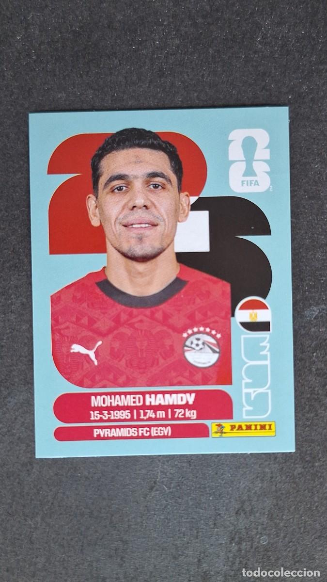 Cromos de F&uacute;tbol: L1 HAMDY SELECCION EGYPTO 4 MUNDIAL FIFA WORLD CUP 2026 PANINI NUNCA PEGADO SIN PEGAR