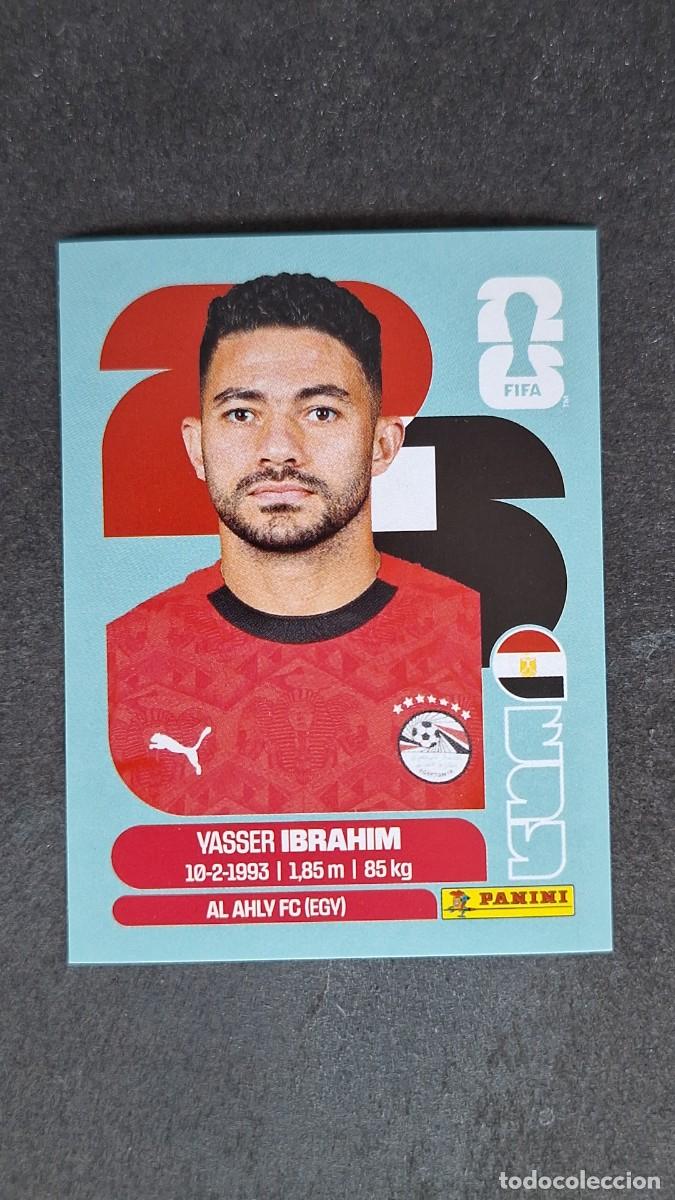 Cromos de F&uacute;tbol: L1 IBRAHIM SELECCION EGYPTO 5 MUNDIAL FIFA WORLD CUP 2026 PANINI NUNCA PEGADO SIN PEGAR