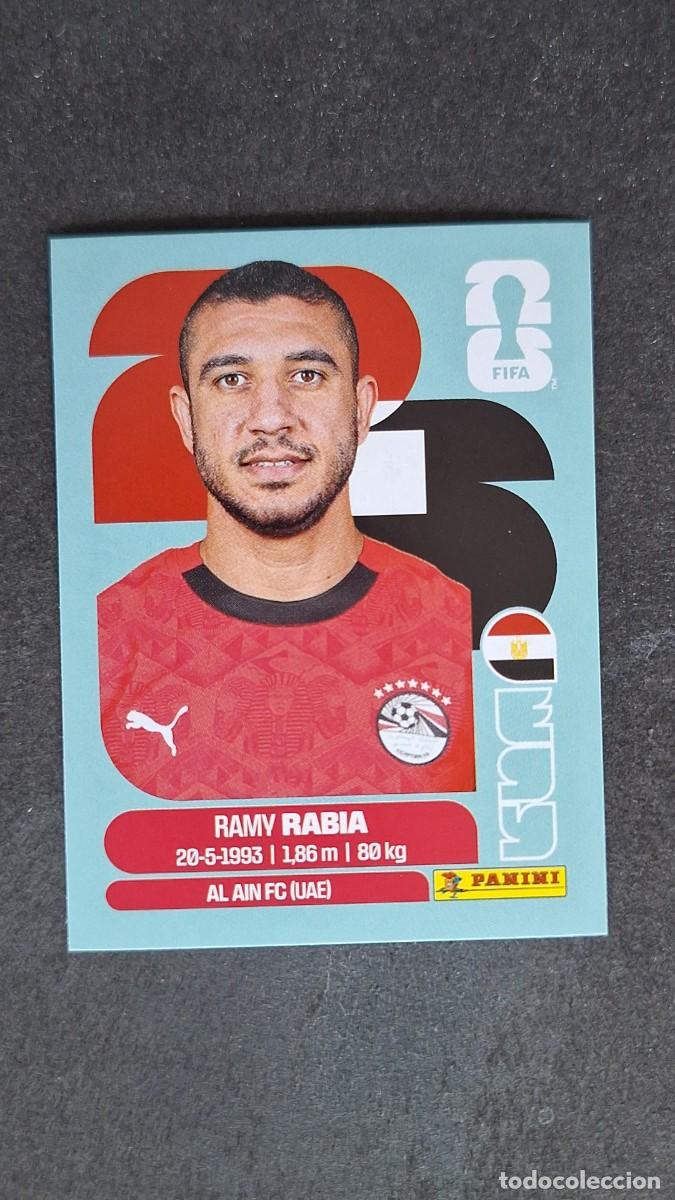Cromos de F&uacute;tbol: L1 RABIA SELECCION EGYPTO 7 MUNDIAL FIFA WORLD CUP 2026 PANINI NUNCA PEGADO SIN PEGAR