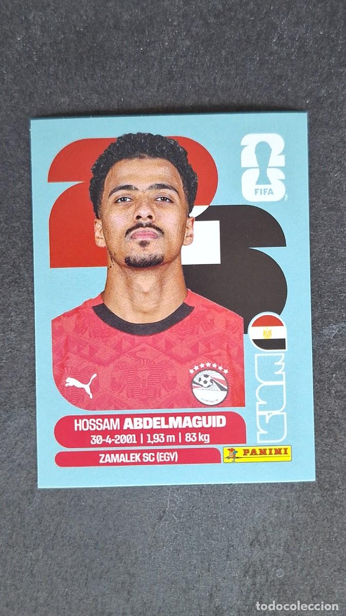 Cromos de F&uacute;tbol: L1 ABDELMAGUID SELECCION EGYPTO 8 MUNDIAL FIFA WORLD CUP 2026 PANINI NUNCA PEGADO SIN PEGAR