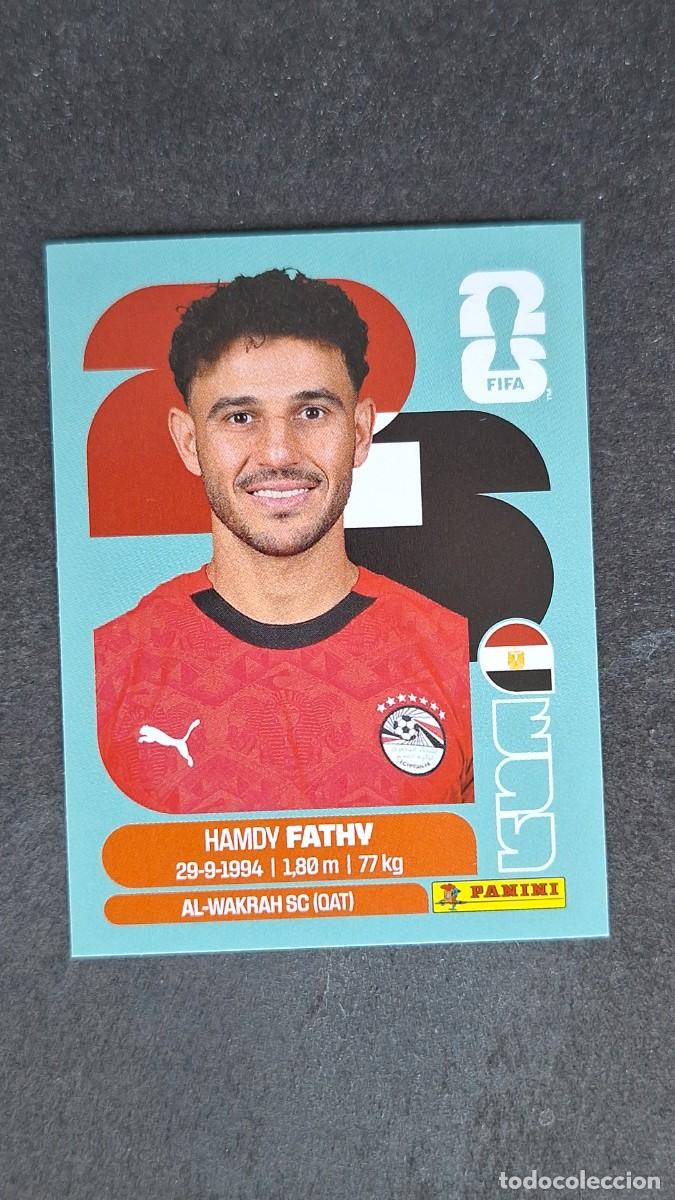 Cromos de F&uacute;tbol: L1 FATHY SELECCION EGYPTO 12 MUNDIAL FIFA WORLD CUP 2026 PANINI NUNCA PEGADO SIN PEGAR