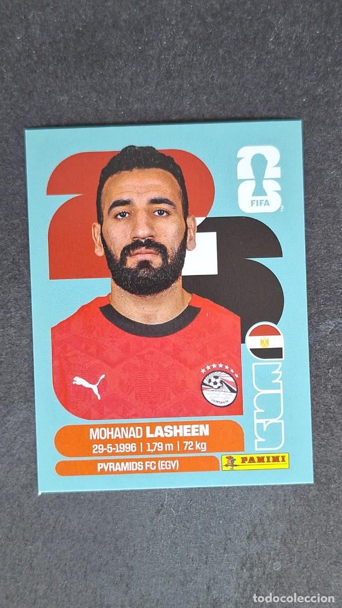 Cromos de F&uacute;tbol: L1 LASHEEN SELECCION EGYPTO 14 MUNDIAL FIFA WORLD CUP 2026 PANINI NUNCA PEGADO SIN PEGAR