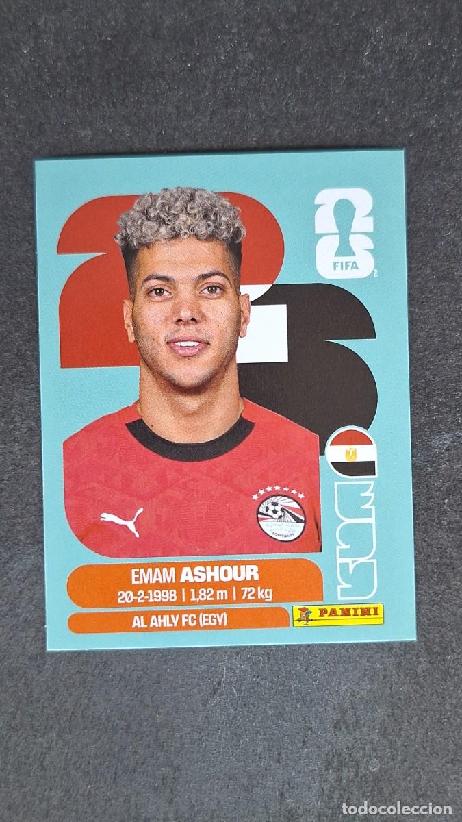 Cromos de F&uacute;tbol: L1 ASHOUR SELECCION EGYPTO 15 MUNDIAL FIFA WORLD CUP 2026 PANINI NUNCA PEGADO SIN PEGAR
