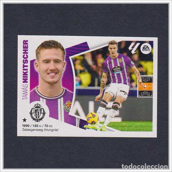 Cromos de F&uacute;tbol: LIGA ESTE 2024 2025 24 25 PANINI NIKITSCHER 39 FICHAJE MERCADO INVIERNO VALLADOLID ALBUM COLECCI&Oacute;N