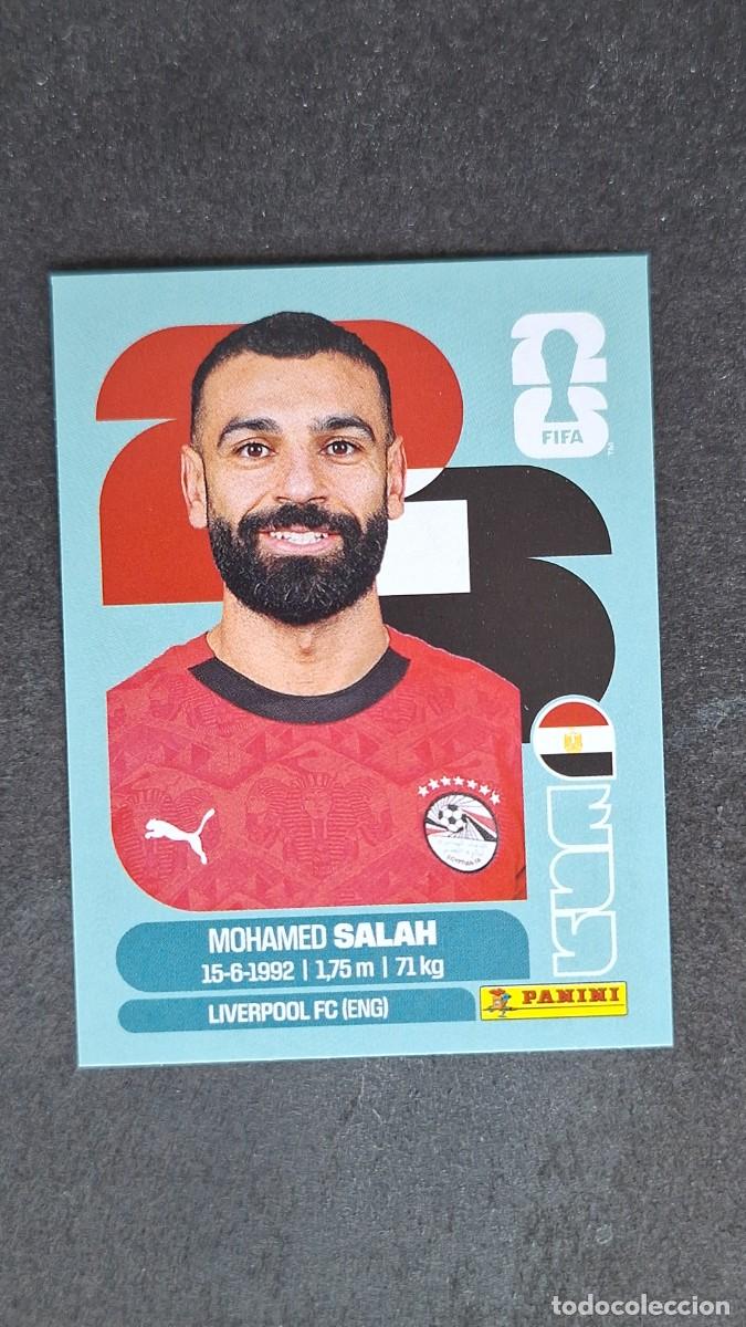 Cromos de F&uacute;tbol: L1 SALAH SELECCION EGYPTO 17 MUNDIAL FIFA WORLD CUP 2026 PANINI NUNCA PEGADO SIN PEGAR