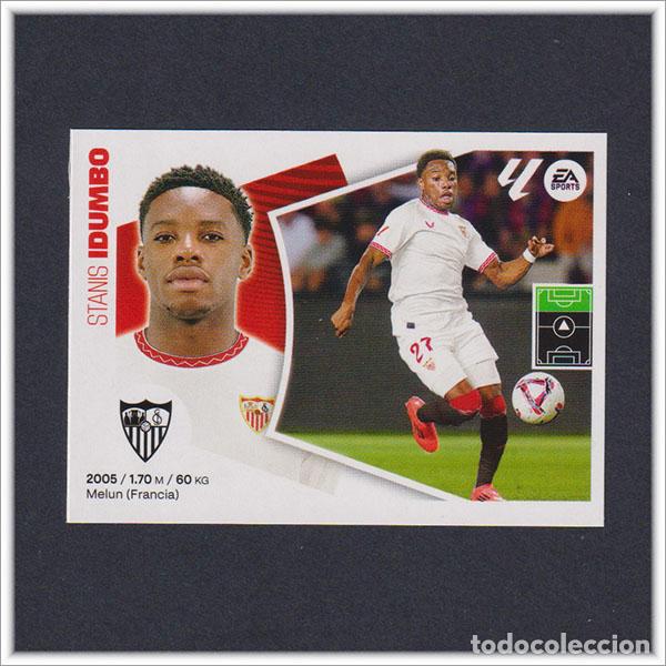 Cromos de F&uacute;tbol: LIGA ESTE 2024 2025 24 25 PANINI IDUMBO 31 FICHAJE MERCADO INVIERNO SEVILLA ALBUM COLECCI&Oacute;N