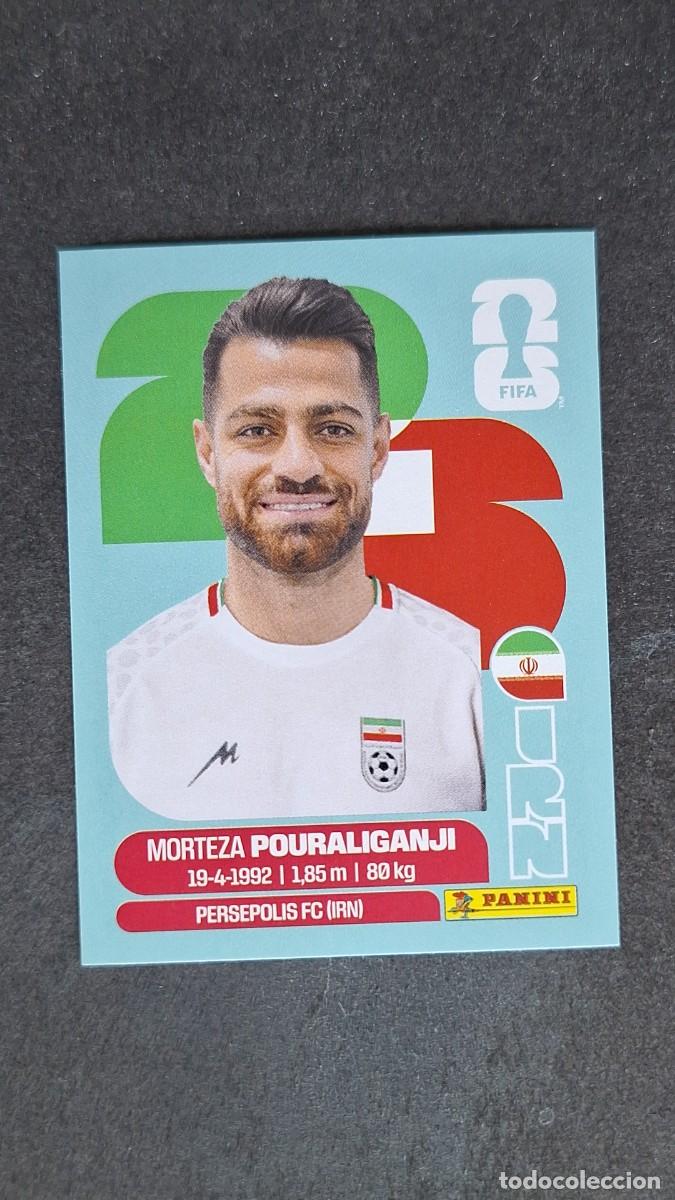 Cromos de F&uacute;tbol: L1 POURALIGANJI SELECCION IRAN 3 MUNDIAL FIFA WORLD CUP 2026 PANINI NUNCA PEGADO SIN PEGAR