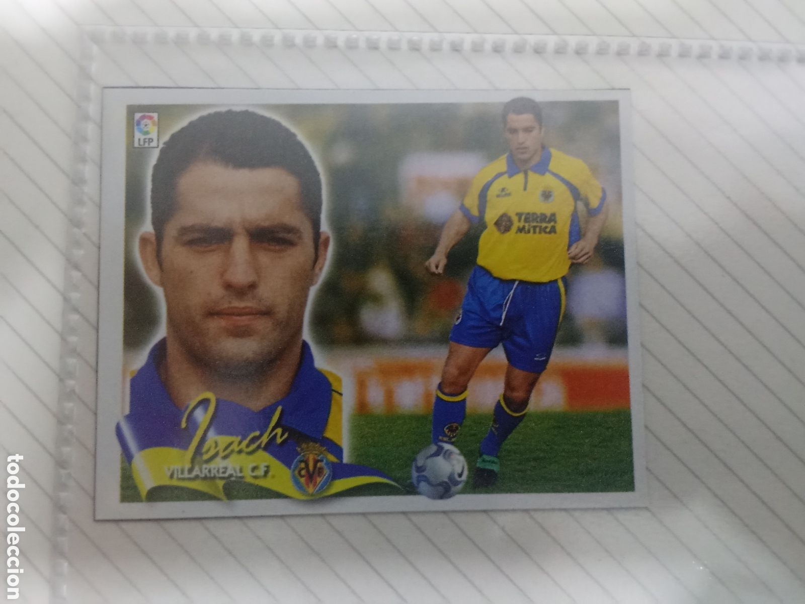 Cromos de F&uacute;tbol: ISACH VILLARREAL BAJA LIGA ESTE 2000 2001 00-01 RECORTADO