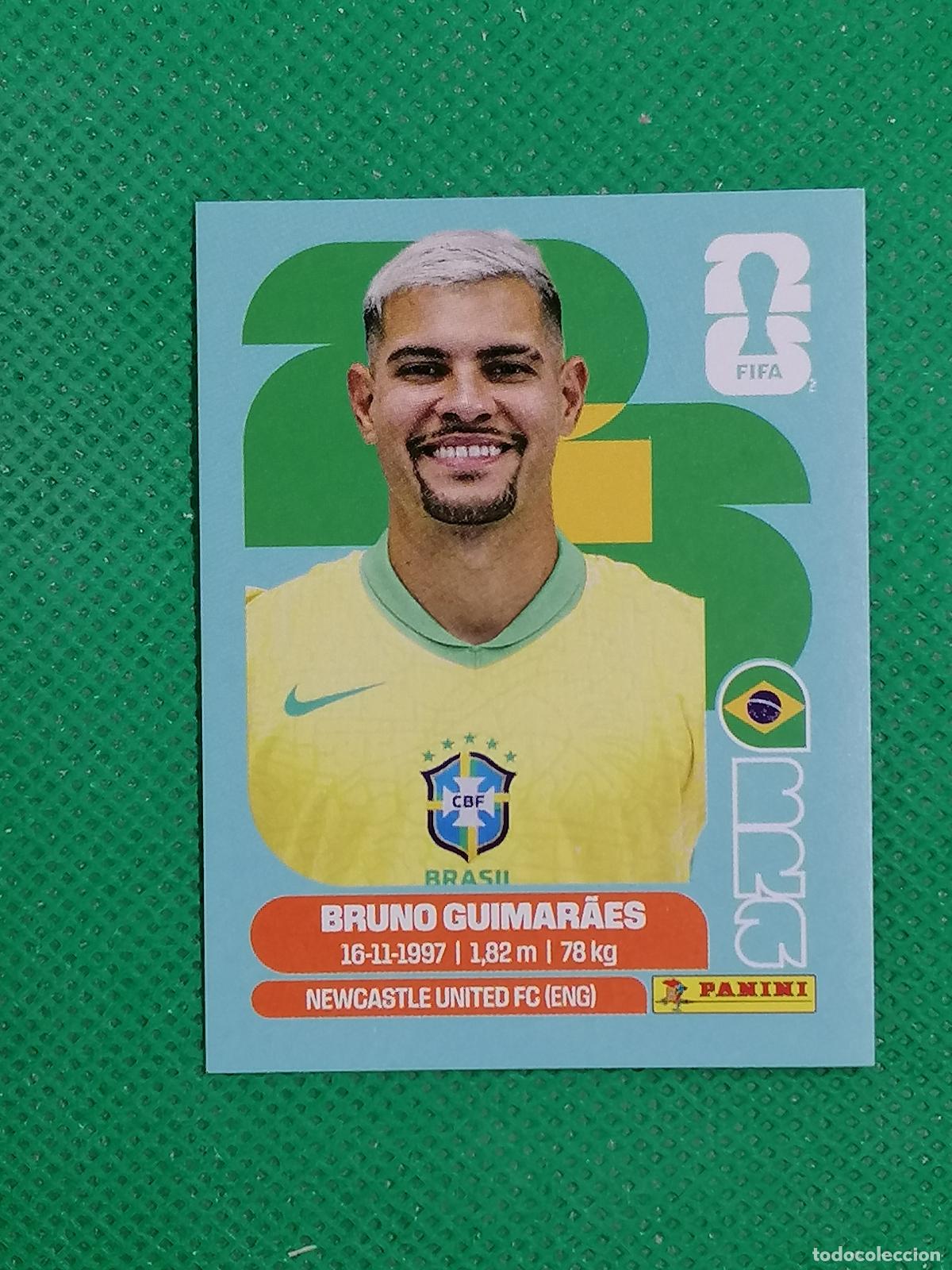 Cromos de Futebol: BRA 11 BRA11 BRUNO GUIMARAES BRASIL ⚽ PANINI FIFA MUNDIAL WORLD CUP 26 2026 STICKER ⚽