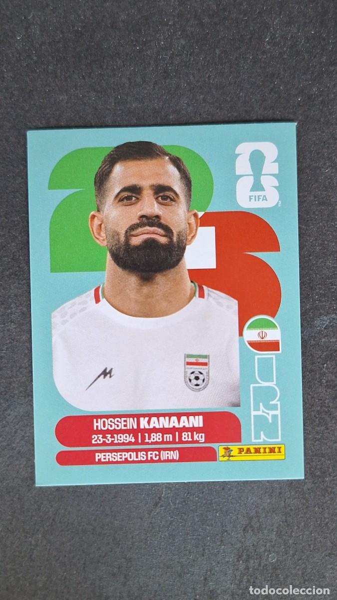 Cromos de F&uacute;tbol: L1 KANAANI SELECCION IRAN 8 MUNDIAL FIFA WORLD CUP 2026 PANINI NUNCA PEGADO SIN PEGAR