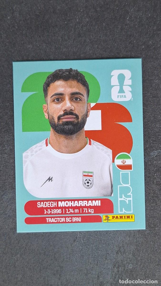 Cromos de F&uacute;tbol: L1 MOHARRAMI SELECCION IRAN 9 MUNDIAL FIFA WORLD CUP 2026 PANINI NUNCA PEGADO SIN PEGAR